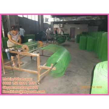 pvc coating welding mesh / green pvc welded cloth / square wire mesh welding